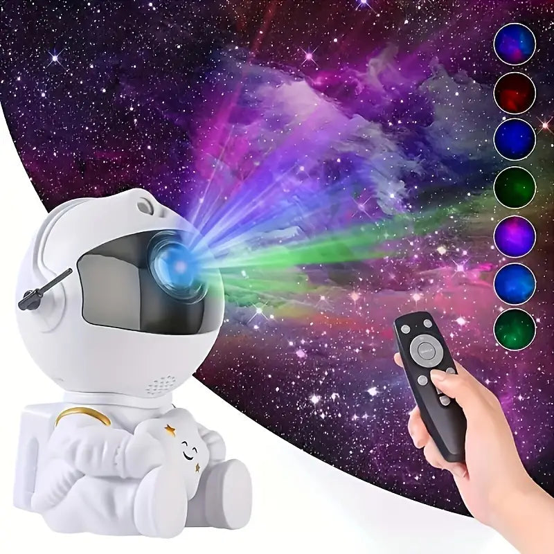 Nebula Ceiling LED Lights Astronaut & Star Projector for Galaxy Nightlight