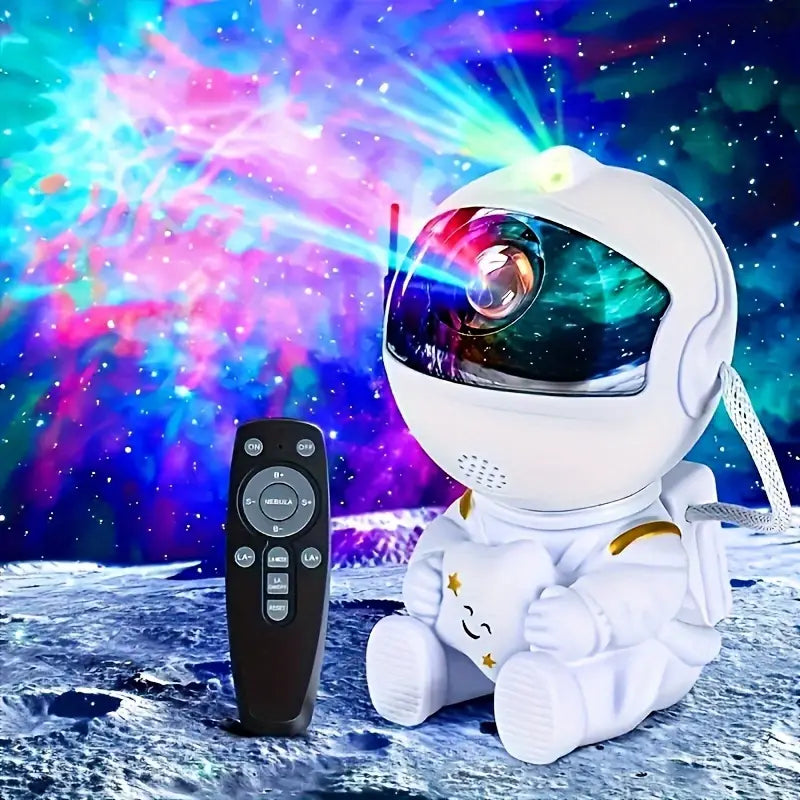 Nebula Ceiling LED Lights Astronaut & Star Projector for Galaxy Nightlight