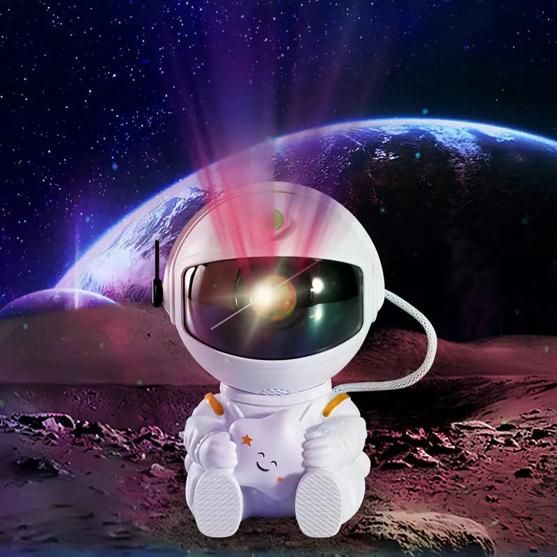 Nebula Ceiling LED Lights Astronaut & Star Projector for Galaxy Nightlight