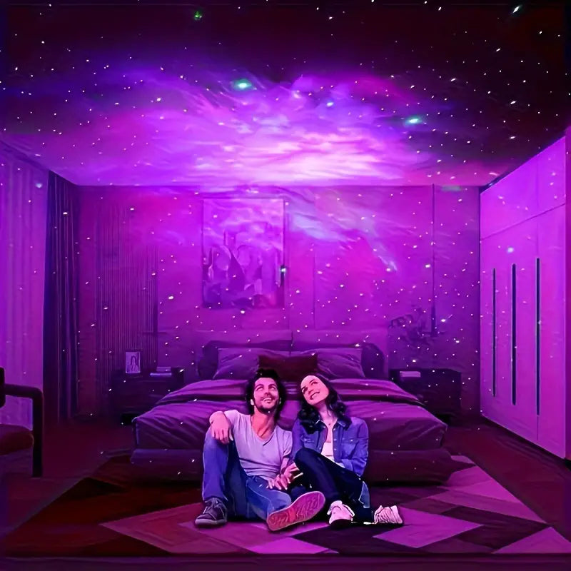 Nebula Ceiling LED Lights Astronaut & Star Projector for Galaxy Nightlight